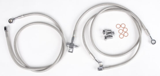 Front Stainless Steel Brake Line Kit