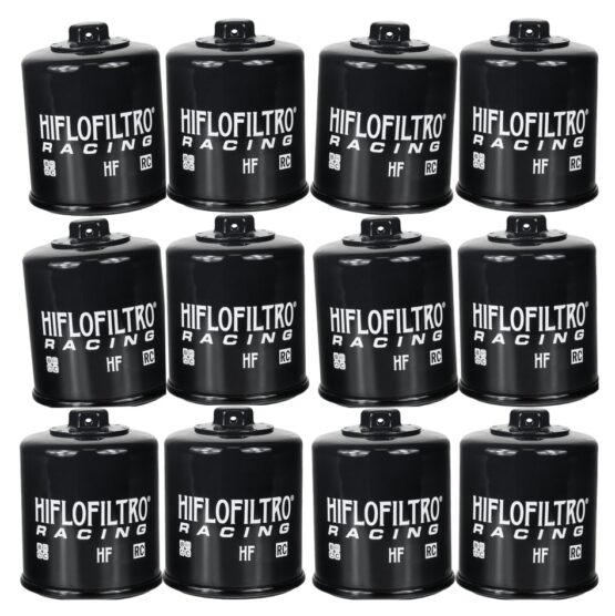 HF153RC Race Oil Filter - Black - 12 Pack