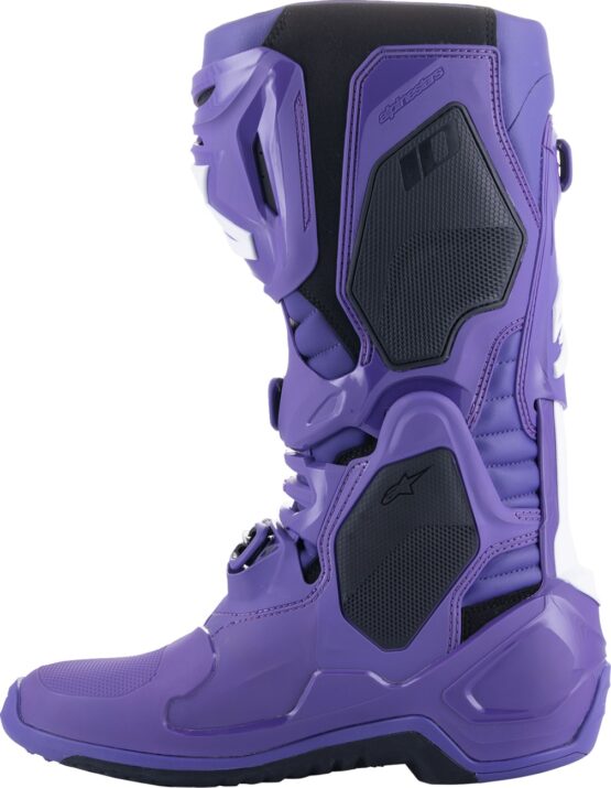 Alpinestars Tech 10 Boots Ultraviolet Black Size 10 - Image 4
