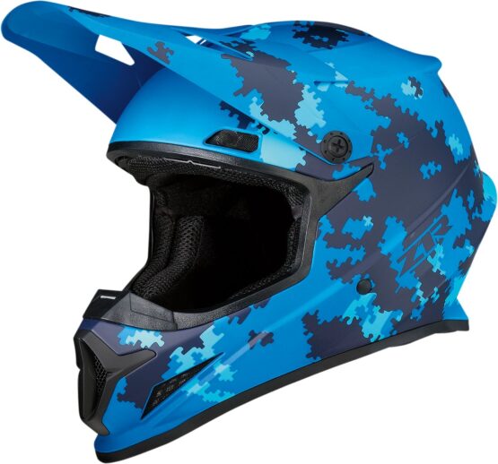 Z1R Rise Digi Camo Helmet Blue XL