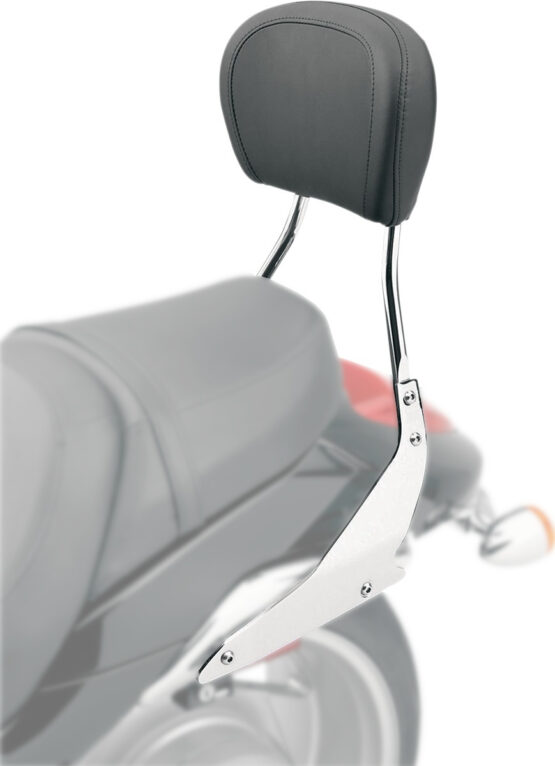Short Round 14" Sissy Bar Chrome