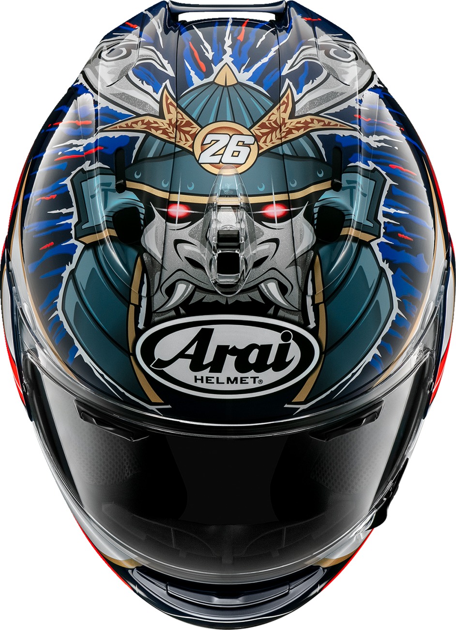 Arai Corsair-X Dani Samurai-3 Helmet Large - Image 3