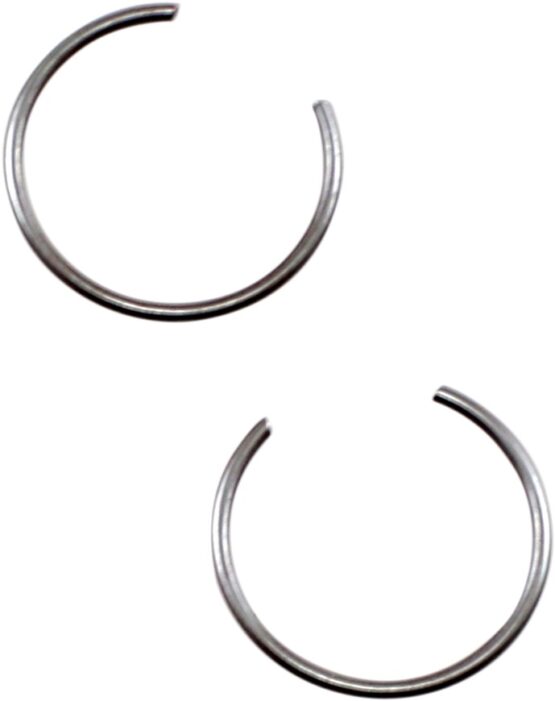 Wiseco 18mm Round Wire Pin Locks Retaining Clip Pair CW18