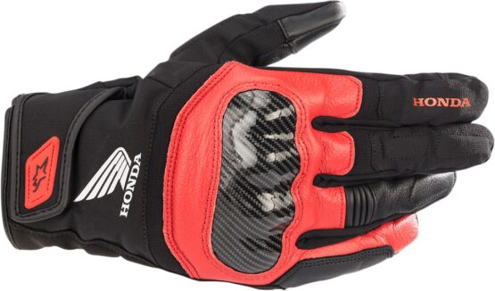 Alpinestars Honda SMX Z Drystar Gloves Black/Red Men's Large