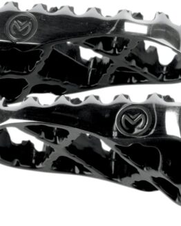 Black/Silver Hybrid Footpegs