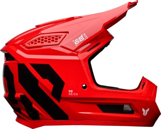 Thor Fleet Forge Helmet 2XL Gloss Black/Red - Image 2