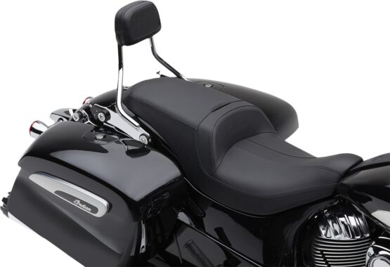Cobra Detachable Short Backrest Chrome Fits Indian Chieftain 2014-2021 - Image 3