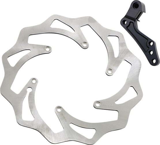 Oversize Wave Solid Brake Rotor Kit