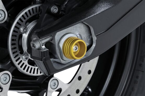 Kuryakyn Lodestar Rear Axle Slider Gold - Image 2