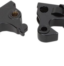 Drag Specialties Wide Blade Lever Set Black For Harley-Davidson Sportster