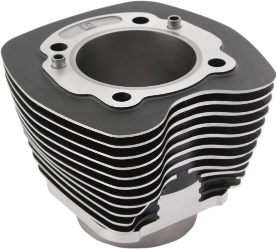 Drag Specialties Replacement Cylinder 103in Black Highlighted Fins For Harley