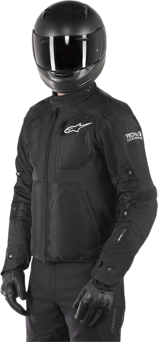 Tailwind Waterproof Air Motorcycle Jacket Black US Large - Image 2