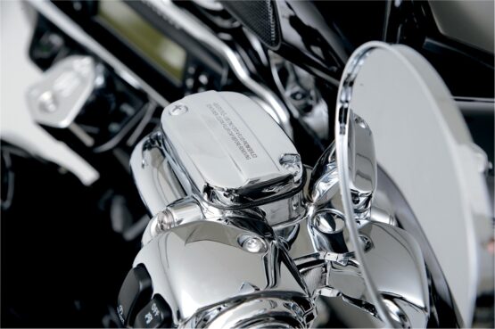 Drag Specialties Brake and Clutch Lever Assembly Chrome For Harley FL Touring - Image 4