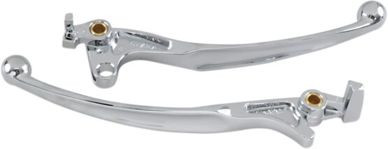 Aluminum Mechanical Brake/Clutch Lever Set Chrome