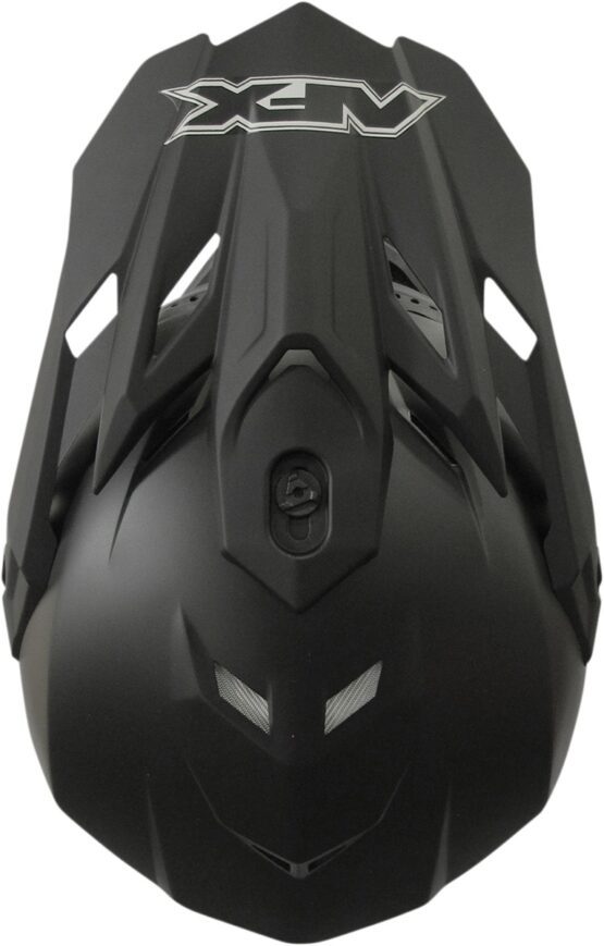 FX-19R Full Face Offroad Helmet Matte Black X-Large - Image 3