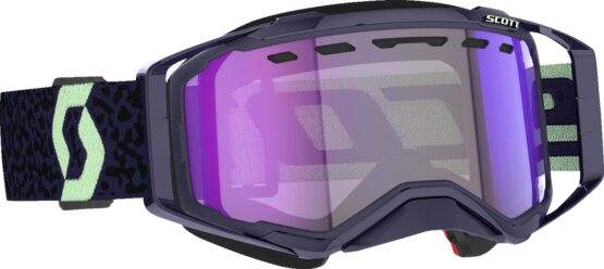Scott Prospect SnowX LS Goggle Dark Purple/Mint Blue Chrome Lens