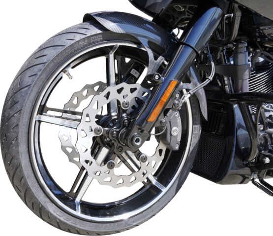 Arlen Ness Factory 24 Front Wheel 21x3.5 Black Contrast Cut - Image 2