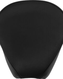 Drag Specialties Wide Rear Passenger Seat Smooth Black For Harley FL 97-23