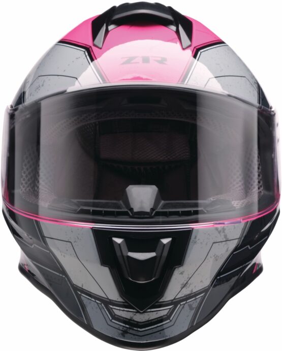 Z1R Youth Warrant Sentinel Helmet - Large, Pink/Gray - Image 4