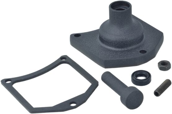 Wrinkle Black Solenoid Cover Starter Button