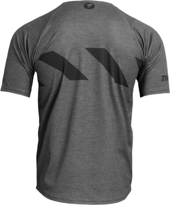Thor Assist Hazard Short-Sleeve Jersey Men L Heather Charcoal Black - Image 2
