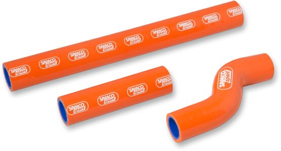 Orange Race Radiator Hose Kit w/Clamps