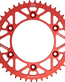 Red Aluminum Rear Sprocket - 46 Tooth 520