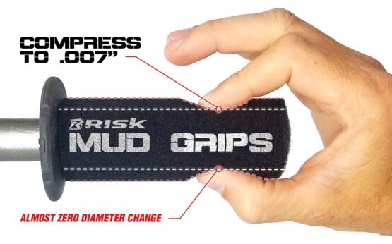 Risk Racing Mud Grips Universal Grip Covers for Muddy Conditions - Image 3