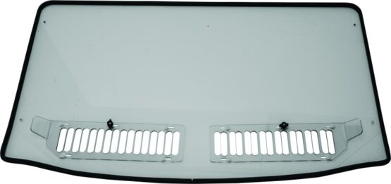 QuadBoss Full Vented Windshield Clear Fits 15-18 Polaris Ranger 570 Full-Size - Image 2