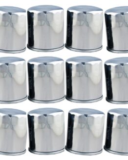 HF303C Oil Filter - Chrome - 12 Pack