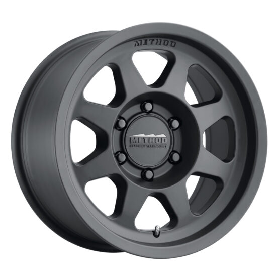 MR701 17x8.5 0mm Offset 6x135 87mm CB Matte Black Wheel - Image 2