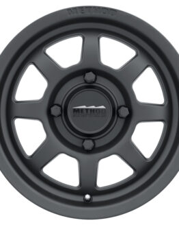 MR410 14x7 4+3/+13mm Offset 4x136 106.25mm CB Matte Black Wheel