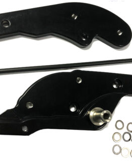 HardDrive Forward Control Extension Kit Black for 2018-Up Softail