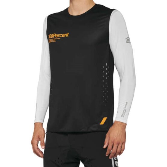 100% Rcore Concept Sleeveless Jersey Black Small