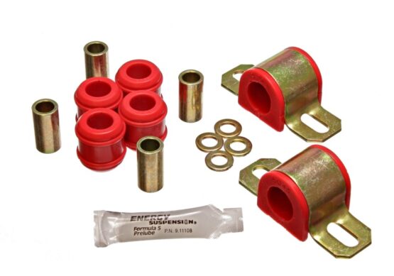 Energy Suspension 23mm Red Sway Bar Bushing Set Fits 79-85 Mazda RX7/Suzuki