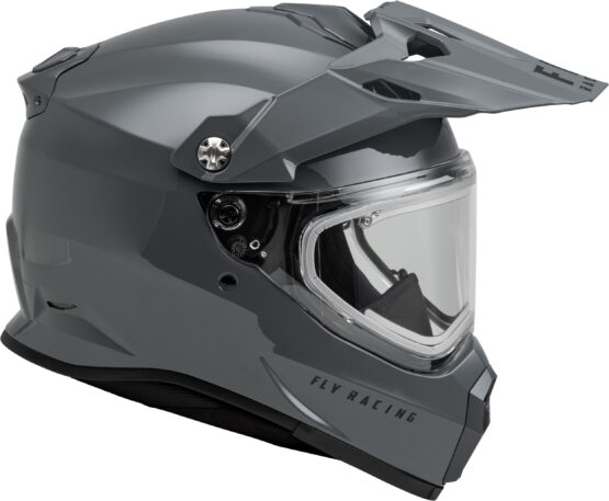 Fly Racing Trekker CW Solid Helmet Elec Shield Grey 2X-Large - Image 3