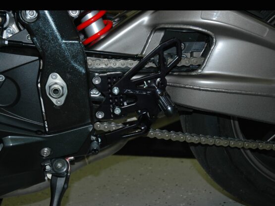 V2 Adjustable Rearset - Black - Image 4