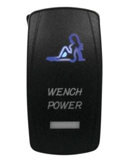 DragonFire Racing Lighted Switch Wench Power Blue