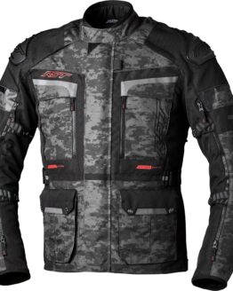 RST Pro Series Adventure-X CE Jacket Grey Camo Small