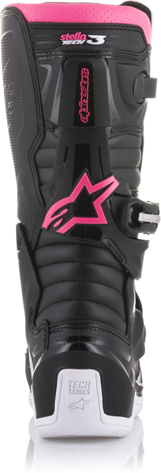 Tech 3 Stella Boots Black/White/Pink Size 8 - Image 6
