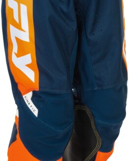 Fly Racing Youth Kinetic Pants Navy/Orange Size 18