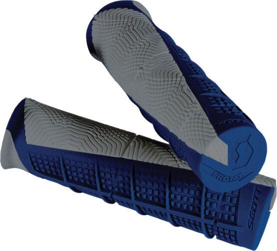 Duece ATV Grips Grey/Blue 7/8"