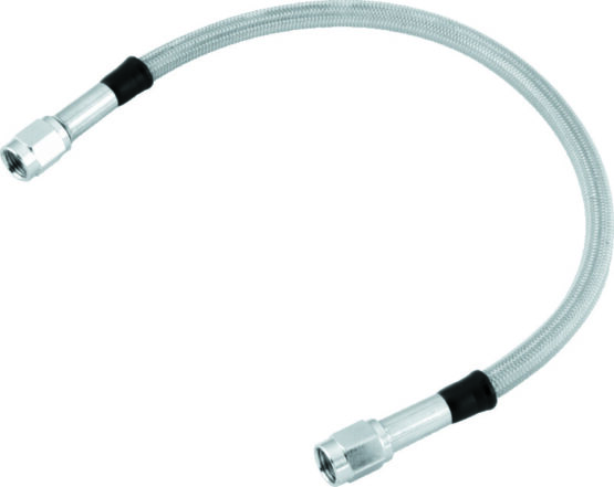 TwinPower 18 Inch Stainless Steel DOT Brake Hose AN-3