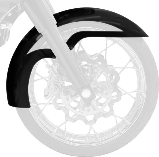 Klock Werks Ventana Hugger Series Fender Black For Harley Touring - Image 3