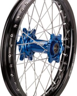 SX-1 Black Blue Complete Rear Wheel 2.15x18