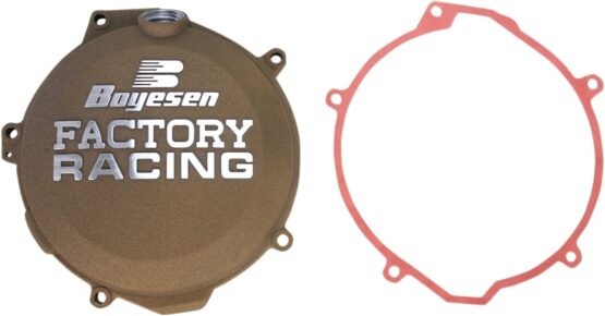 Boyesen Factory Racing Clutch Cover Magnesium Fits 11-15 Husqvarna KTM Husaberg - Image 2