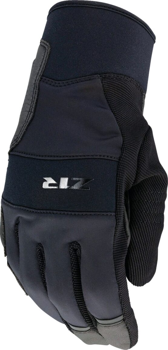 Z1R Billet Gloves Black XL Men's Mid-Length Cuff