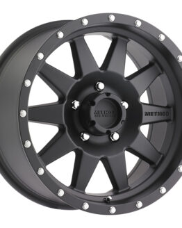 MR301 The Standard 17x8.5 0mm Offset 5x5.5 108mm CB Matte Black Wheel