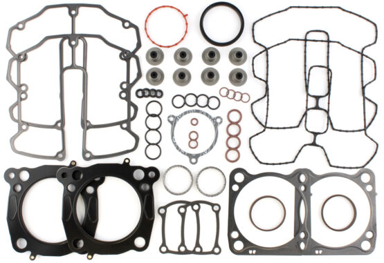 Cometic Top End Gasket Kit 0.040in Head Gasket M8 4.075in For Harley M8 114 - Image 2