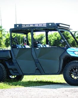 DragonFire Racing UTV Doors for 16-22 Can-Am Defender MAX, 4-Door Kit